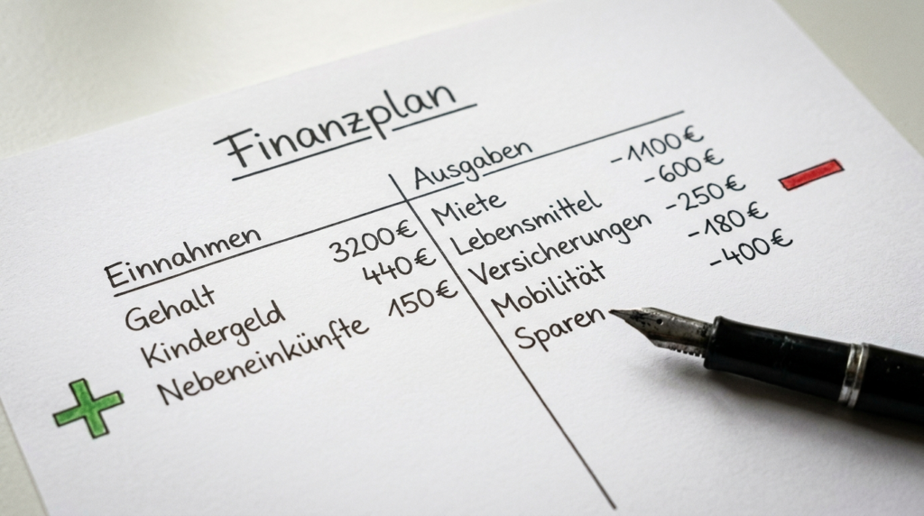 Dein Familienfinanzplan in 30 Minuten – Vorlage zum Download
